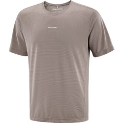 Salomon Ανδρικό Αθλητικό T-Shirt Γκρι LC27786