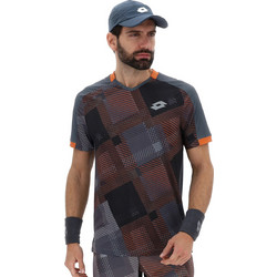 Lotto Tech IV-D1 Tee Ανδρικό Αθλητικό T-Shirt Καφέ 222101-CXO