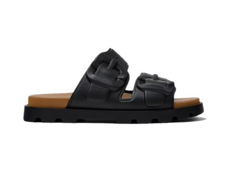 Camper Δερμάτινα Γυναικεία Σανδάλια Μαύρα K201792-001