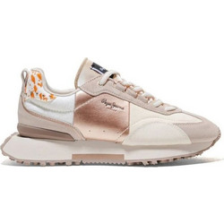 Pepe Jeans Archer Mix Γυναικεία Sneakers Μπεζ PLS600037-847