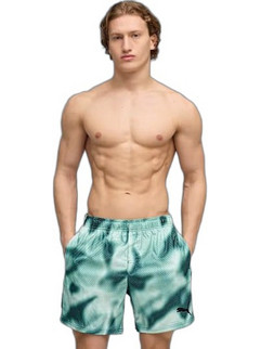 Puma Ανδρικό Μαγιό Σορτς με Σχέδια Πετρόλ 947515-01