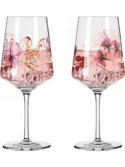 Σετ Ποτήρια Λικέρ Κρύσταλλο Κολωνάτα Sommersonett 7 & 8 550ml 2τμχ 3461004-1