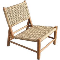 Ravenna Πολυθρόνα Ξύλινη Μπεζ Teak Aras Natural