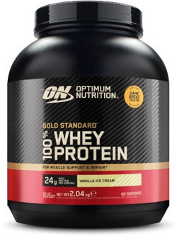 Optimum Nutrition Gold Standard 100% Whey Vanilla Ice Cream Πρωτεΐνη Ορού Γάλακτος Γράμμωσης 2.04kg