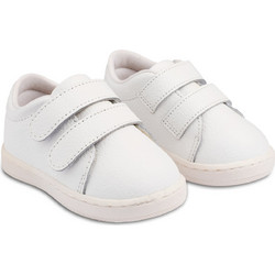 Babywalker Βαπτιστικά Sneakers για Αγόρι Δερμάτινα Ανατομικά Λευκά PRI2103
