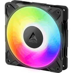 Arctic P12 Pro LN Case Fan 120mm ARGB με Σύνδεση 3-Pin 4-Pin PWM Black