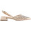 Gioseppo Γόβες Slingback Δερμάτινες με Χοντρό Χαμηλό Τακούνι Λευκές 79015