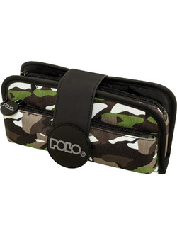 Polo Rubber Army Κασετίνα με 2 Θήκες Πολύχρωμη 937019-8437