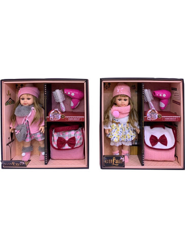 Zita Toys Κούκλα Cufan Διάφορα Σχέδια