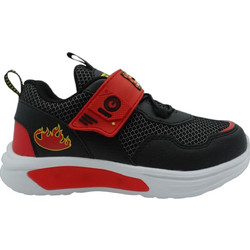 Fila FireFighter Παιδικά Sneakers με Φωτάκια Μαύρα Κόκκινα 3BK61007-001