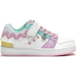 Lelli Kelly Παιδικά Sneakers με Φωτάκια Λευκά Ροζ Βεραμάν LKAL8061-MU01