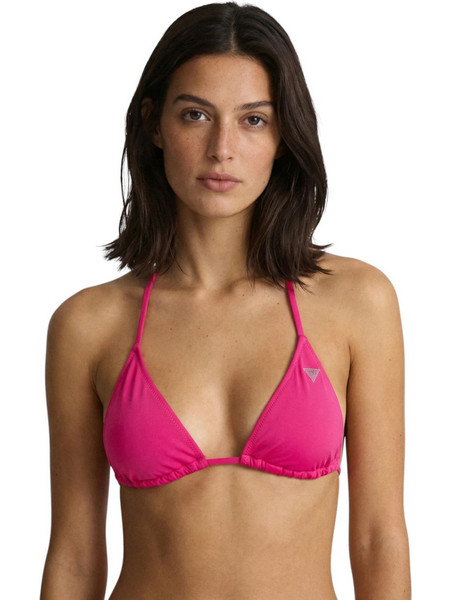 Guess Bikini Top Τριγωνάκι Φούξια E6GJ44KF442-G6J7