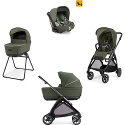 Inglesina Electa System Quattro 2026 Καρότσι Μωρού 3 σε 1 Loft Green Iron Black