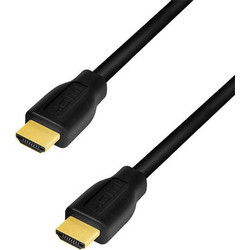 LogiLink Καλώδιο HDMI 2.0 HDMI Male to HDMI Male 5m Black CH0103