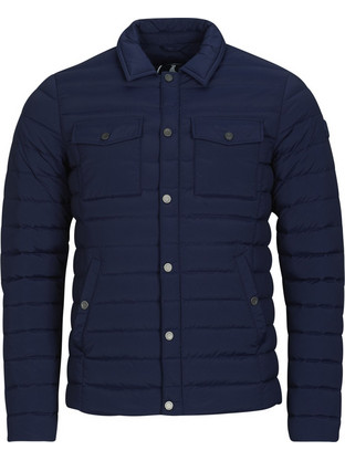 Jott Ανδρικό Μπουφάν Χειμωνιάτικο Puffer Navy Μπλε MDOW212542-104