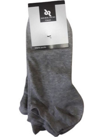 DOUROS Ανδρικές Κάλτσες Κοντές Ανθρακί 3Pack 019