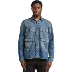 G-Star RAW Ανδρικό Πουκάμισο Τζιν Μακρυμάνικο Κανονική Γραμμή Μπλε D26462-E352-H949