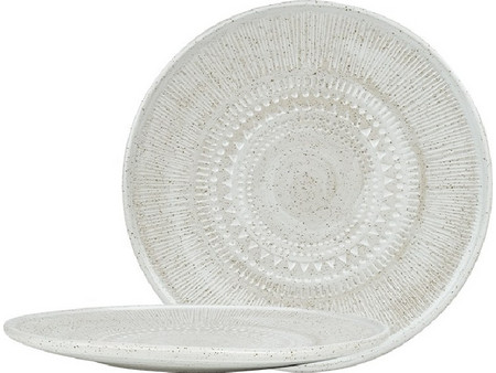 Espiel Aztec Πιάτα Ρηχά Κεραμικά 20.5cm 6τμχ ZAT101K6
