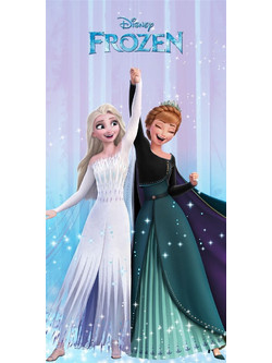 Dimcol Frozen 183 Παιδική Πετσέτα Θαλάσσης Λιλά 70x140cm
