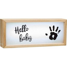 Baby Art Αναμνηστική Κορνίζα με Αποτύπωμα για Μωρά Λευκή BR74772