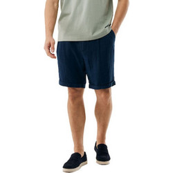 Mexx Ανδρική Βερμούδα Λινή Navy Μπλε MF007300761M-193923