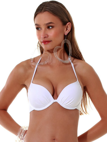 Bluepoint Bikini Top με Ενίσχυση Λευκό 26066090-01