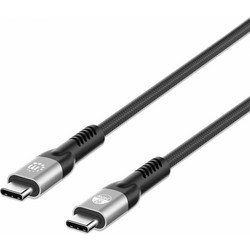 Manhattan 356381 USB-C to USB-C 240W 2m Grey