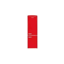 Frigelux CB255RRD Retro Ψυγειοκαταψύκτης 246lt Υ181xΠ55xΒ57.5cm Κόκκινος