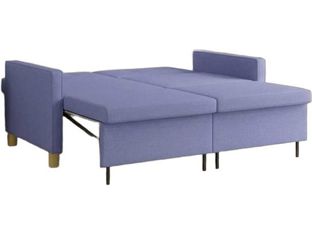 vidaXL Διθέσιος Καναπές Κρεβάτι Λιλά 154x94x80cm 42033351