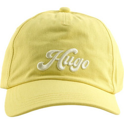Hugo Γυναικείο Καπέλο Jockey Υφασμάτινο Κίτρινο 50539909-723