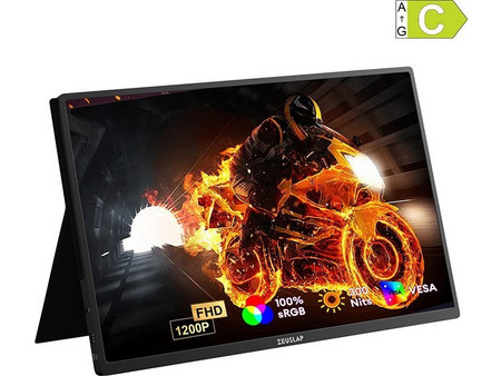 ZEUSLAP P16 Plus IPS Φορητό Monitor 16" 1920x1200 FHD 180Hz 3ms
