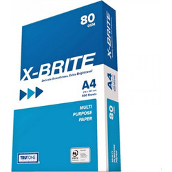 X-Brite Χαρτί Α4 80gr/m² 500 Φύλλα