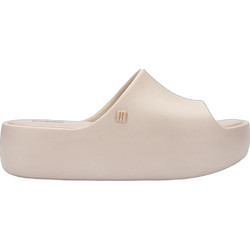 Melissa Γυναικείες Παντόφλες Καλοκαιρινές Flatforms Αντιολισθητικές Μπεζ 35859-AS384