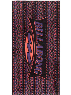 Billabong Waves Πετσέτα Θαλάσσης Μαύρη 80x160cm EBYAA00137-BLK