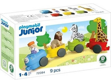 Playmobil Junior Τρένο Με Ζωάκια για 1+ Ετών 72084