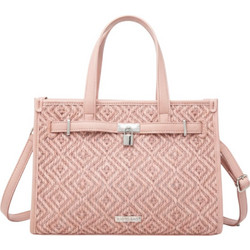 Bag to Bag Γυναικεία Τσάντα Χειρός από Δερματίνη Ροζ XQ10668