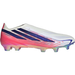 Adidas F50 Hyperfast Elite FG KJ6074 Ποδοσφαιρικά Παπούτσια με Τάπες Λευκά Ροζ