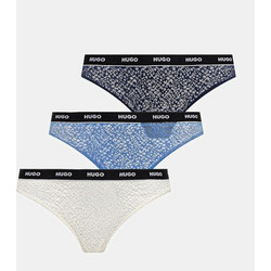 Hugo Γυναικεία String με Δαντέλα 3Pack 50535265-961