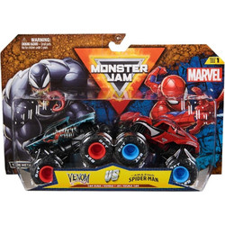 Spin Master Marvel Monster Jam Venom vs Amazing Spider-Man