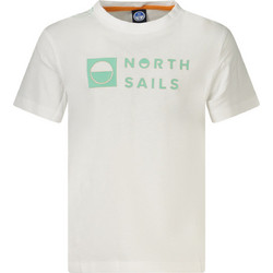 North Sails Παιδικό T-Shirt Κοντομάνικο Μπεζ 795227000-0101