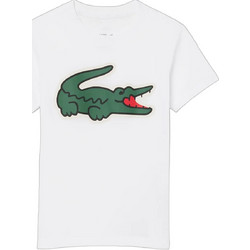 Lacoste Παιδικό T-Shirt Κοντομάνικο Λευκό 947234-W8L