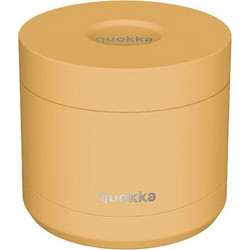 Quokka Δοχείο Φαγητού Θερμός Inox 600ml Κίτρινο