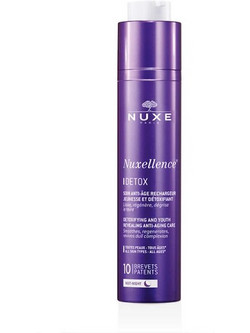 Nuxe Nuxellence Detox Αντιγηραντικό Serum Προσώπου για Λάμψη με Υαλουρονικό 50ml