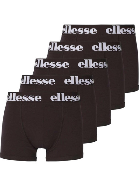 Ellesse Ανδρικά Μποξεράκια Σετ 5Pack Μαύρα SHB02382-011