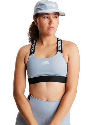 The North Face Cambrena Αθλητικό Μπουστάκι με Μέτρια Στήριξη Γαλάζιο NF0A8G1J-FM2