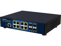 ALLNET ALL-SG8612PMJ Managed L2 Switch με 8 Θύρες Ethernet 1000Mbps και 4 SFP θύρες