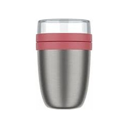 Mepal Δοχεία Φαγητού Θερμός Inox 700ml Ασημί Μωβ 2τμχ