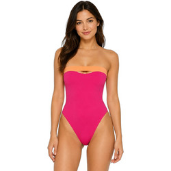 Benetton Ολόσωμο Μαγιό Strapless Φούξια 3P5H5I00G-76B