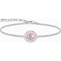 Thomas Sabo Γυναικείο Βραχιόλι Αλυσίδα από Ασήμι 925 με Ζιργκόν A2143-691-9