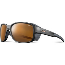 Julbo 655272 Ανδρικά Γυαλιά Ηλίου Τετράγωνα Κοκάλινα Μαύρα με Καφέ Φακό
